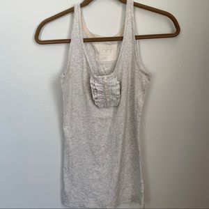 Loft Lounge Ruffle Tank Top